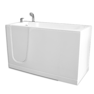 Oasi-badewanne MIT tür links und sitz